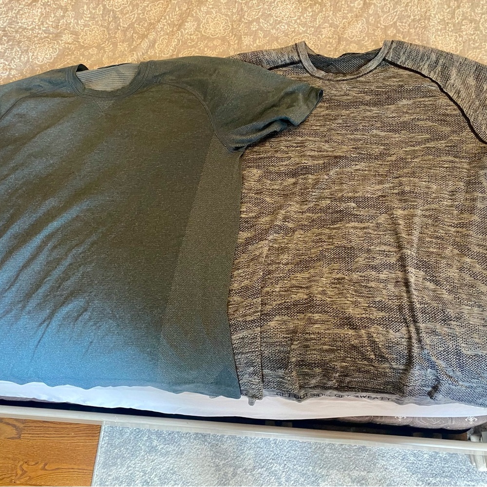 2 Luluemon T-shirts
